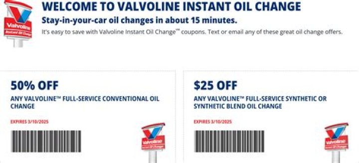 50 Off Valvoline Oil Change: Your Car's Milestone Moment