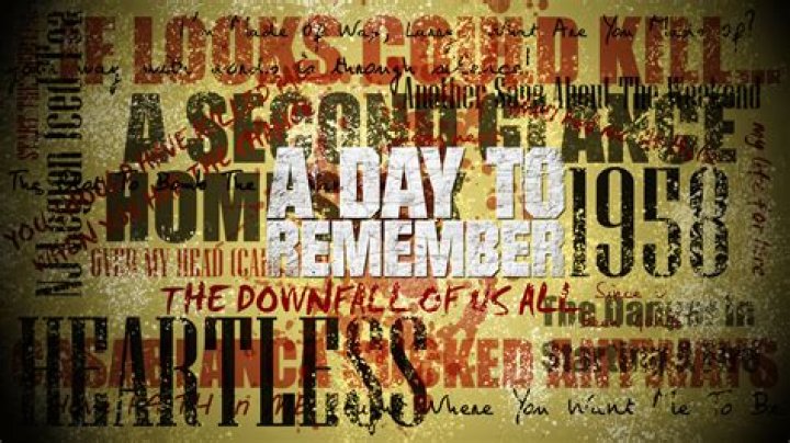 A Day to Remember Song: Unveiling the Magic Behind the Melody