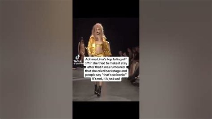 Adriana Top Fell Off: Unpacking an Unforgettable Runway Moment