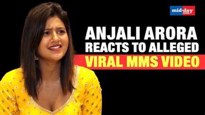Anjali Arora's Alleged MMS Leak: What Happened and Why It Matters
