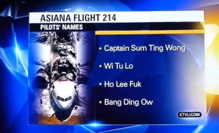 Captain Sum Ting Wong: The Unforgettable News Gaffe That Rocked the Airwaves
