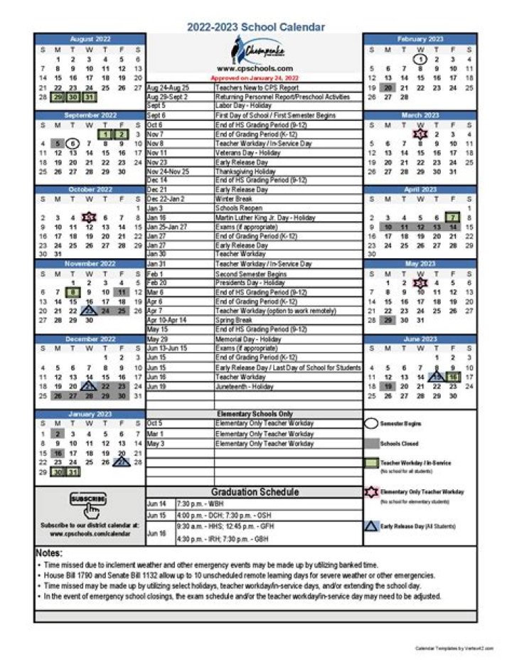 Chesapeake School Calendar 24-25: Your Guide to a Great School Year