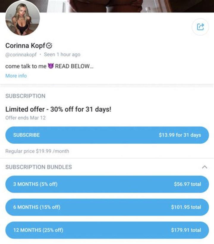 Corinna Kopf OnlyFans Leaks: A Comprehensive Analysis