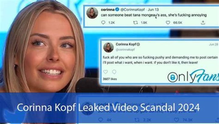 Corinna KopfLeaks Unraveling The Controversy Surrounding The Social Media Star