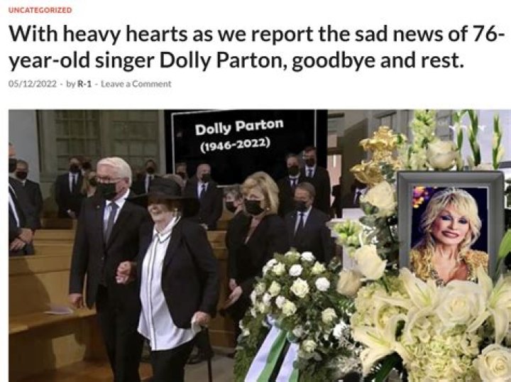 Did Dolly Parton Die? Setting the Record Straight on Persistent Rumors