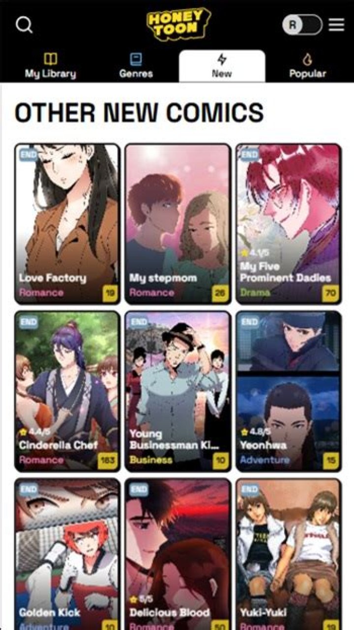 Discover honeytoon: Your Next Favorite Digital Comic Destination