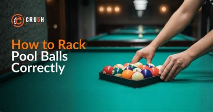 How to Properly Rack Pool Balls: A Comprehensive Guide