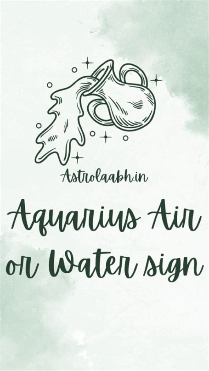 Is Aquarius a Water Sign? Unveiling the Truth Behind This Zodiac Mystery