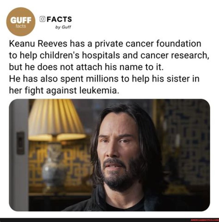 Keanu Reeves Has Cancer: The Truth Behind the Rumors and His Incredible Journey