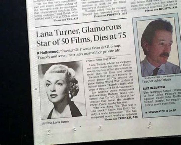 Lana Turner Cause of Death: Unraveling the Final Chapter of a Hollywood Icon