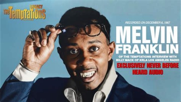Melvin Franklin: The Legendary Soul Singer of The Temptations