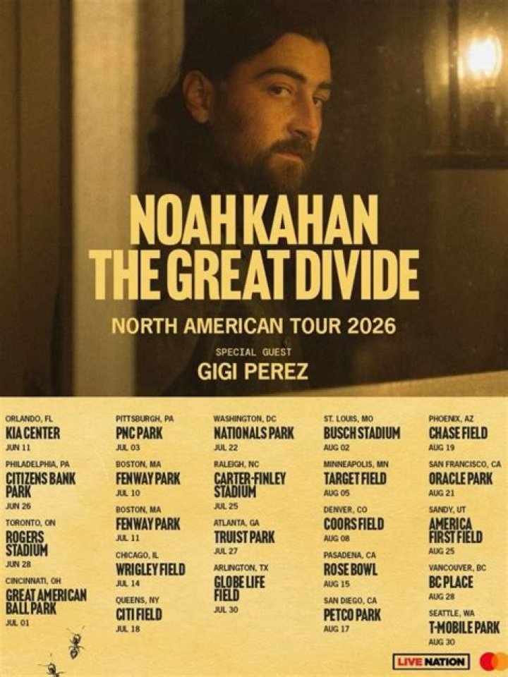 Noah Kahan Tour 2025 &amp; 2026: Your Guide to Catching Live Shows