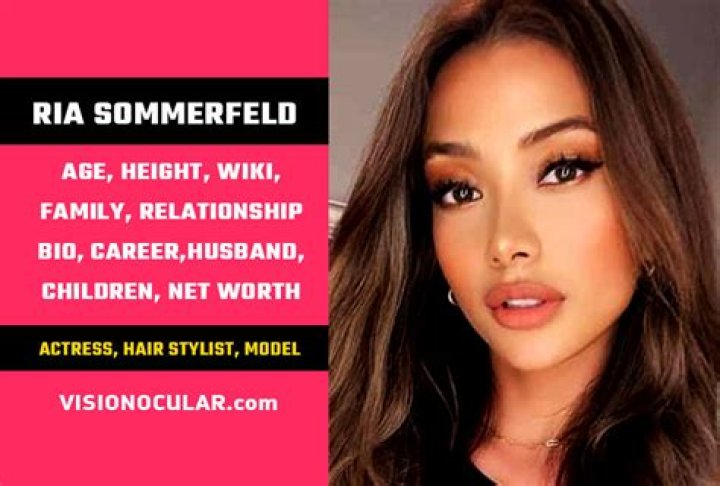 Ria Sommerfeld: Discovering the German Model and Hairstylist's Story