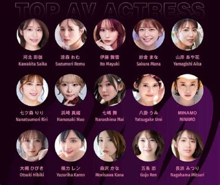 Top Japanese Av Actress 2025