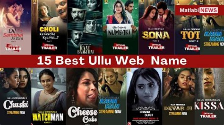 Ullu Web Online: The Ultimate Destination for Binge-Watching Indian Web Series