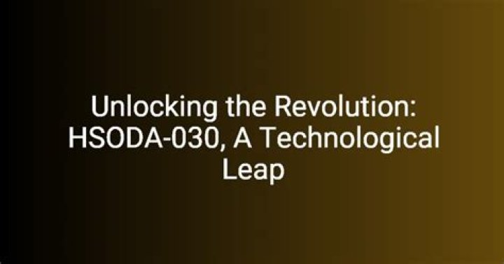 Unlocking the Mystery of HSODA 030: A Deep Dive into Its Origins, Uses, and Impact