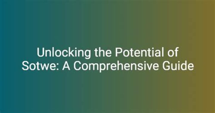 Unlocking the Power of Sotwe: A Comprehensive Guide to Revolutionize Your Lifestyle