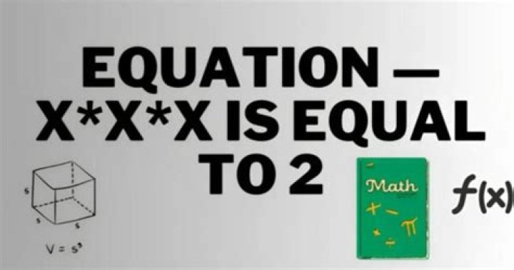 Unpacking the Equation: What x*x*x is Equal to 2 Really Means Today