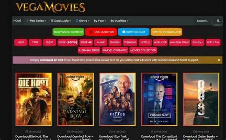 Vegamovies.rs: Your Ultimate Destination for Streaming Movies