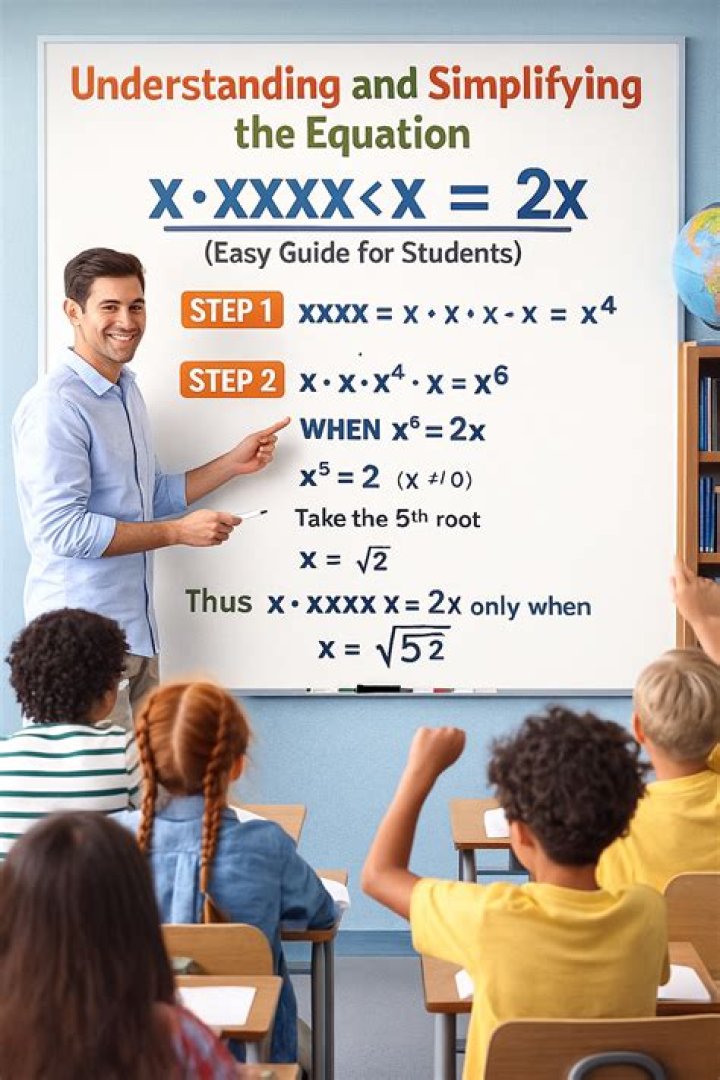 X*Xxxx*X Is Equal To X 2